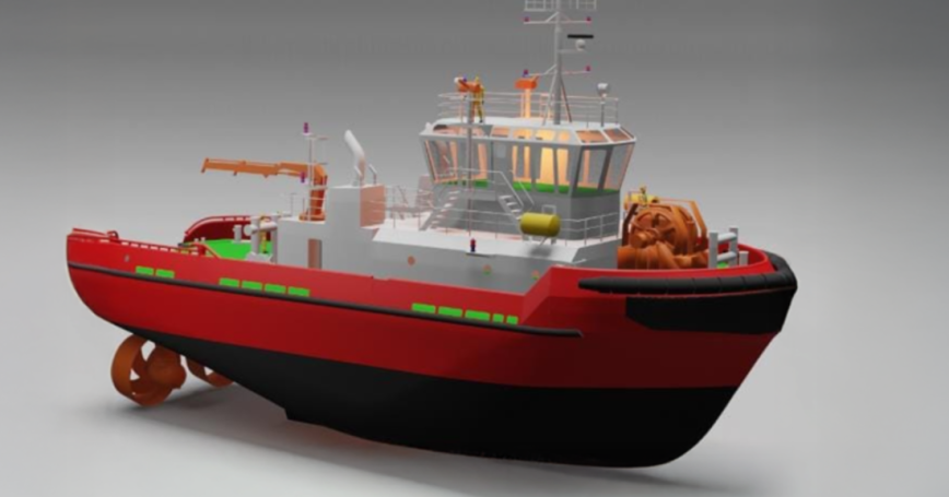 Design of electric tug with Kongsberg propulsion package1 Main